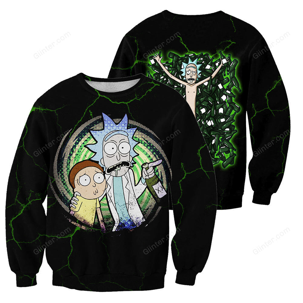 Rick And Morty All Over Printed Shirts For Men & Women 29