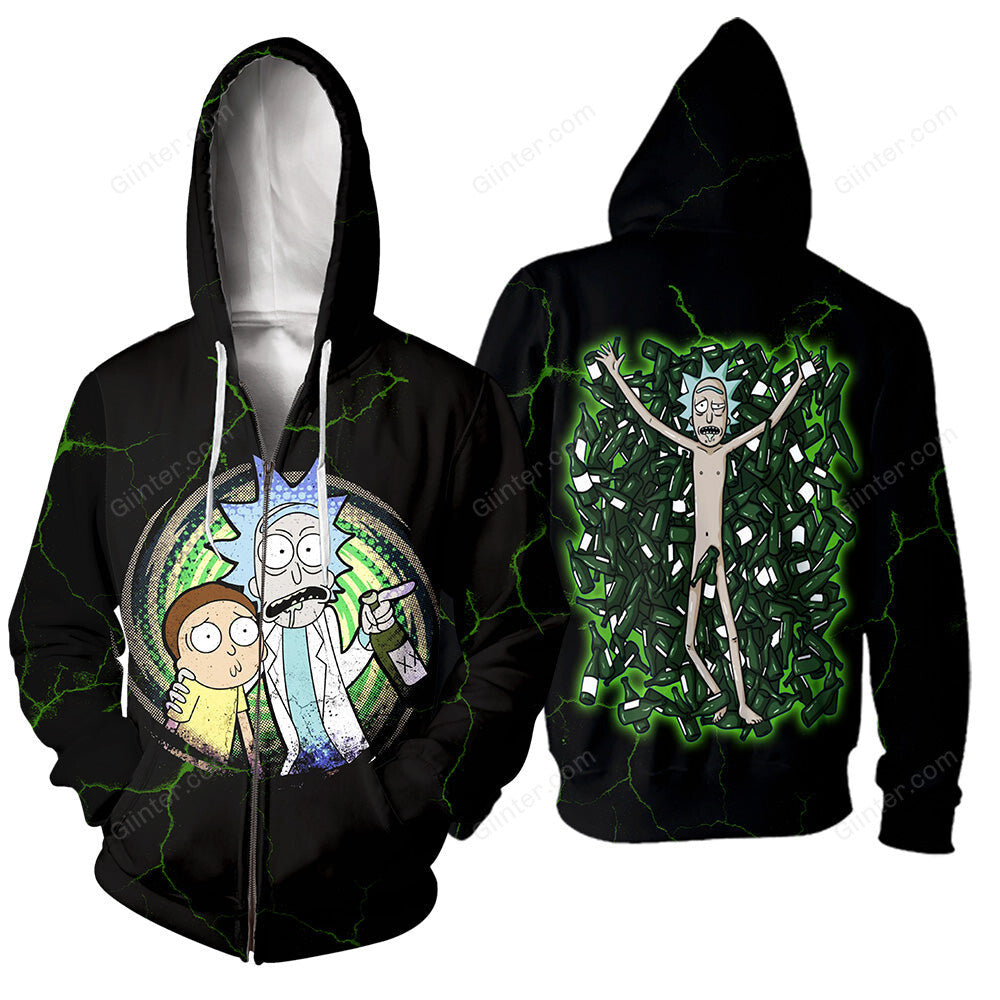 Rick And Morty All Over Printed Shirts For Men & Women 29