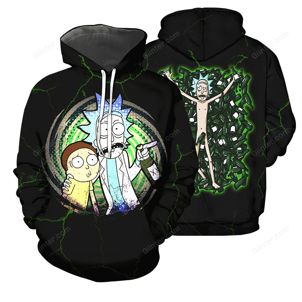 Rick And Morty All Over Printed Shirts For Men & Women 29