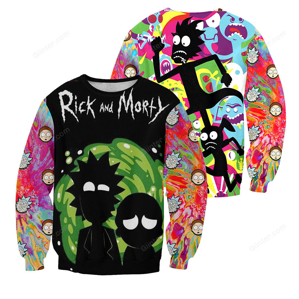 Rick And Morty All Over Printed Shirts For Men & Women 30