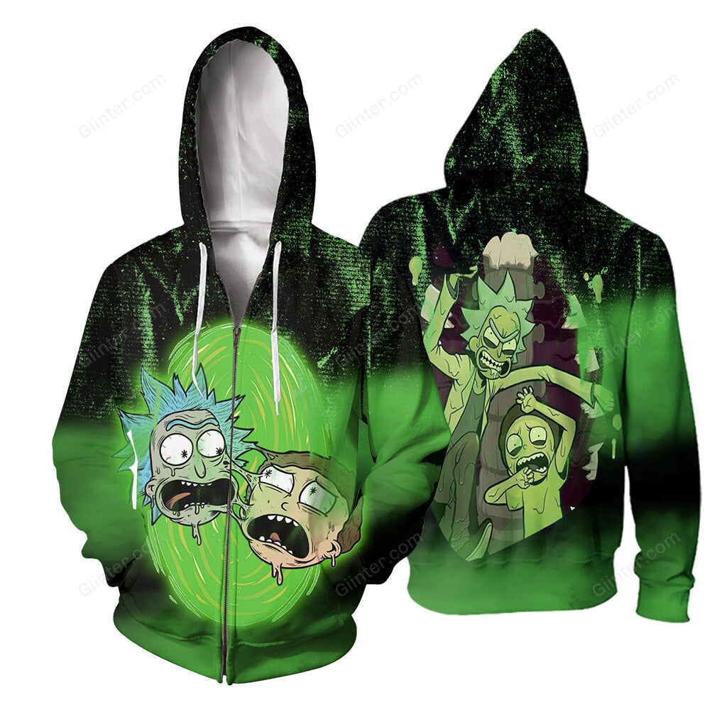 Rick And Morty All Over Printed Shirts For Men & Women 31