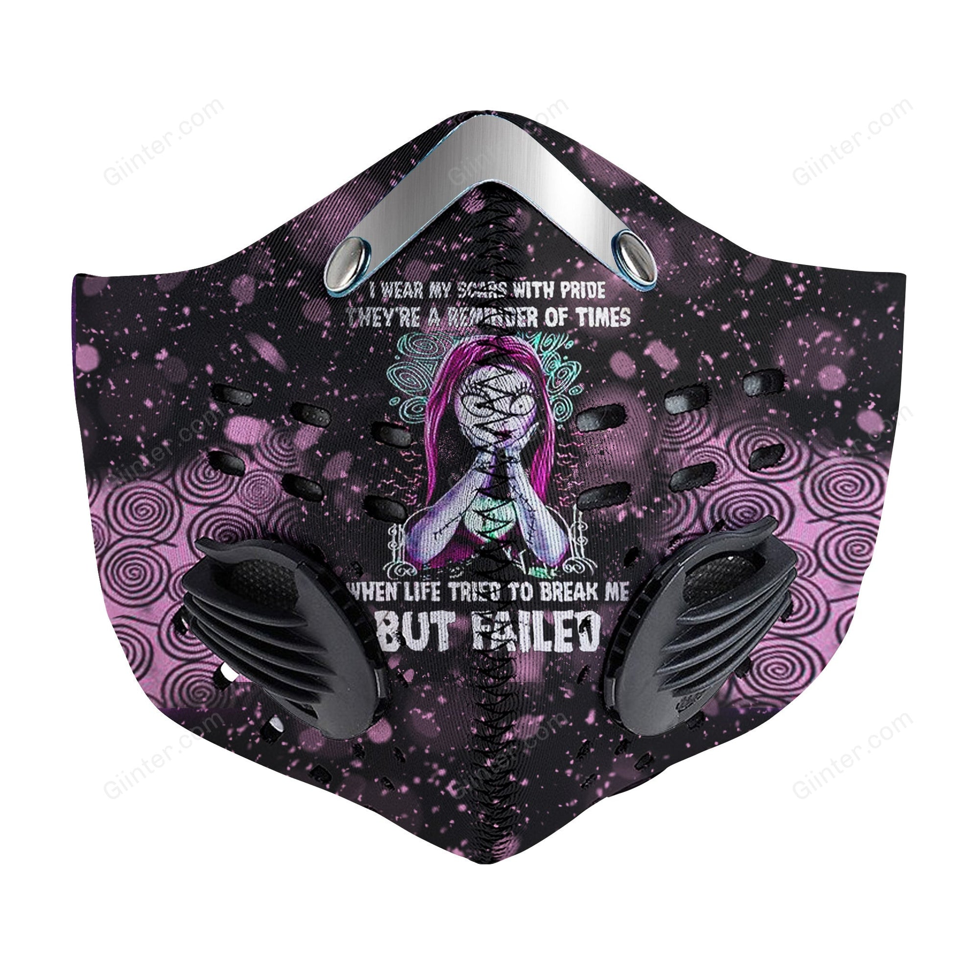 jack skellington face mask