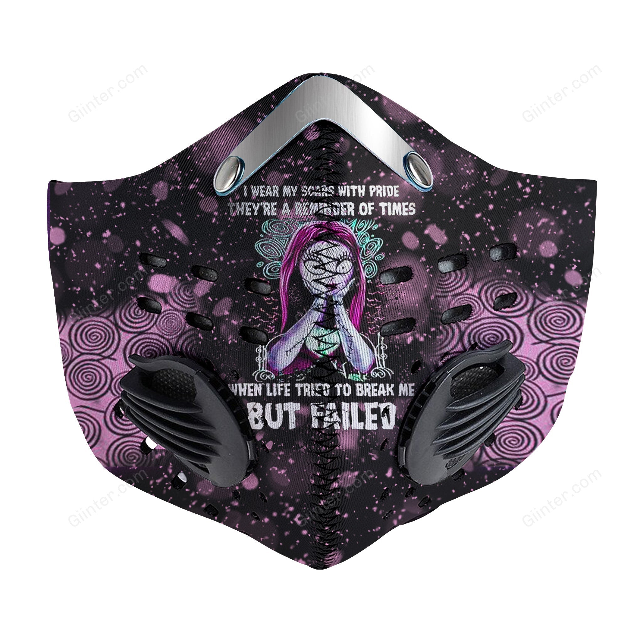 jack skellington face mask