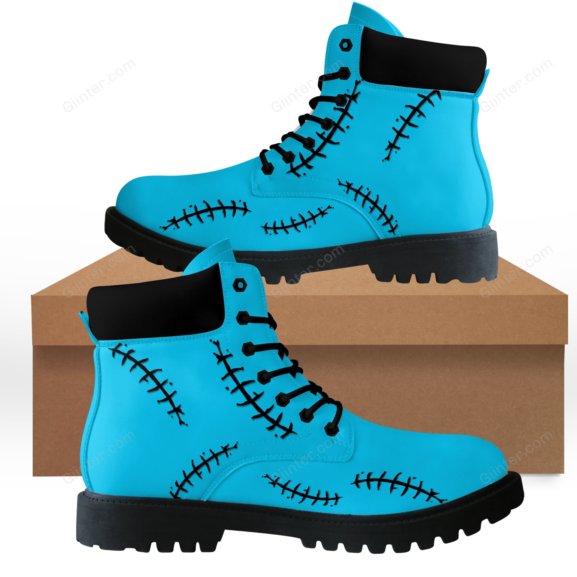 Sally Pattern Nightmare Before Christmas Boots GINNBC77028