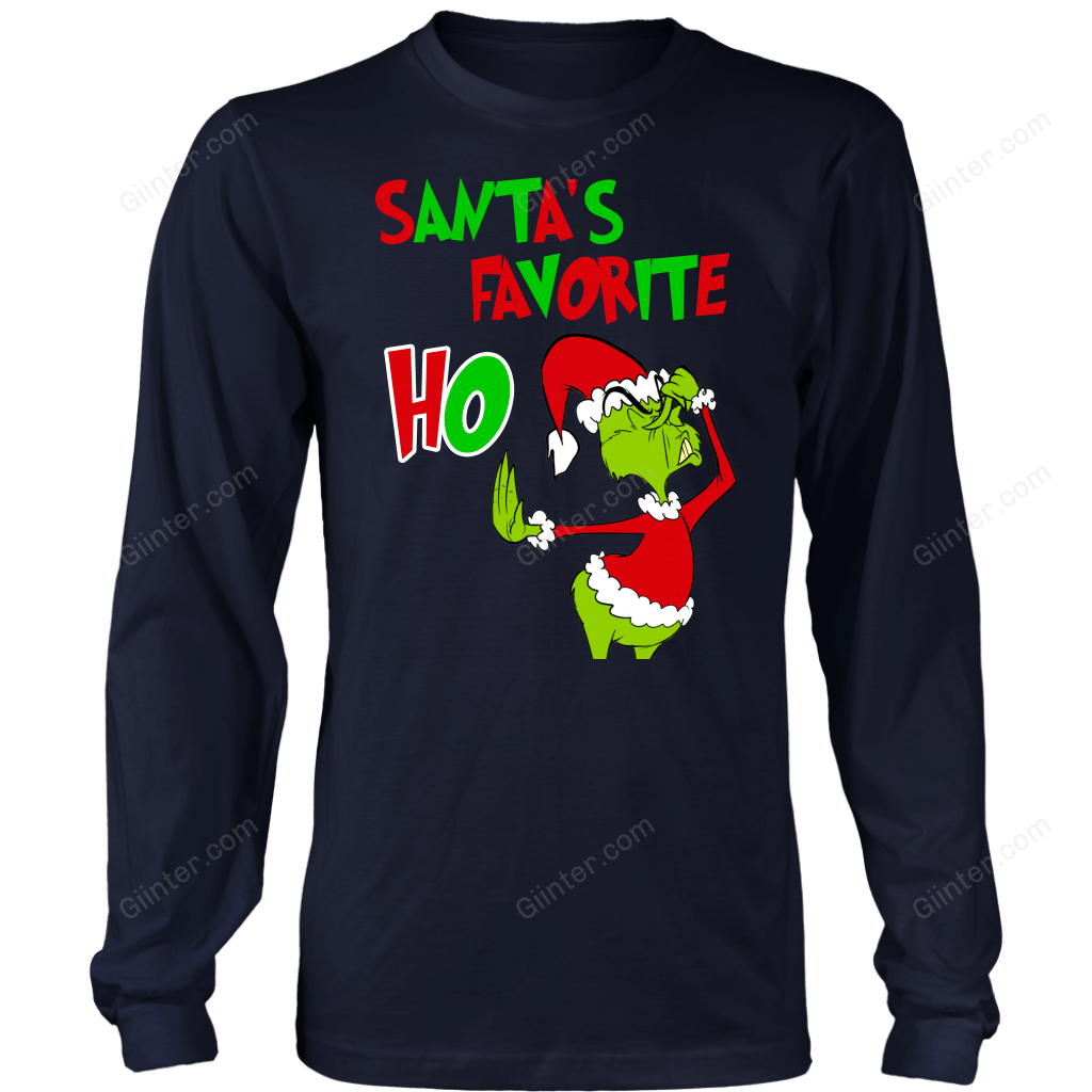 SANTA'S FAVORITE HO T-SHIRT