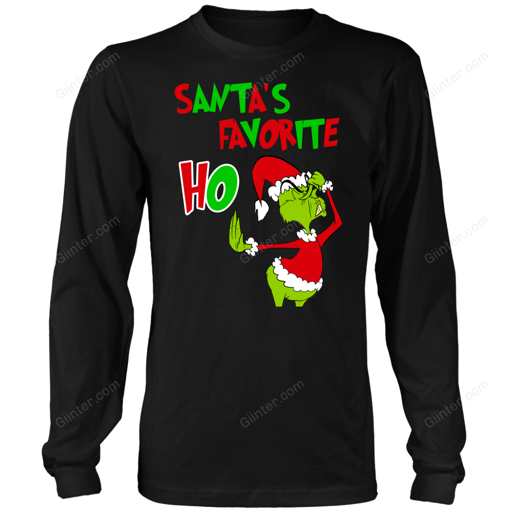 SANTA'S FAVORITE HO T-SHIRT