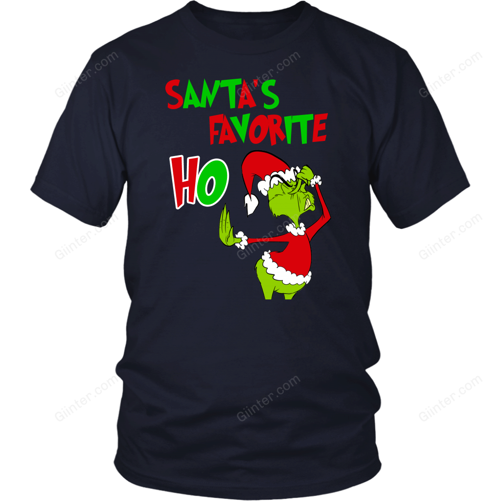 SANTA'S FAVORITE HO T-SHIRT