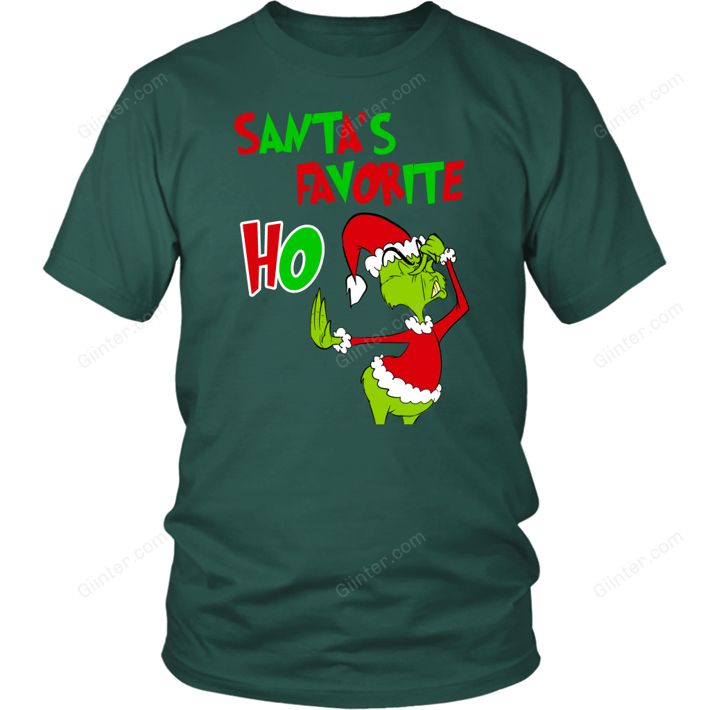 SANTA'S FAVORITE HO T-SHIRT