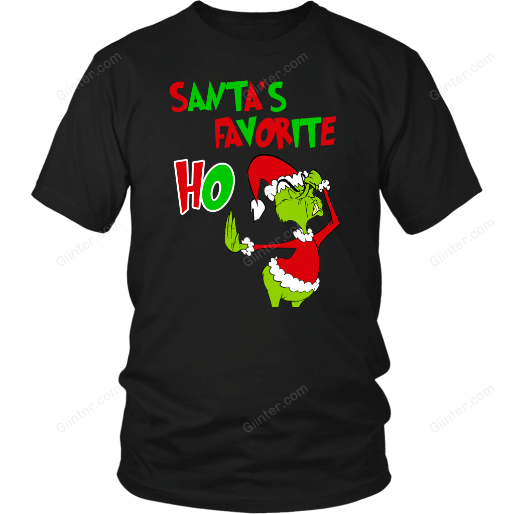 SANTA'S FAVORITE HO T-SHIRT