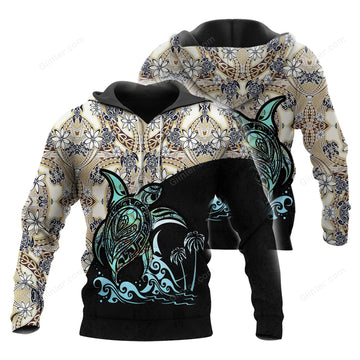 Sea Turtle 3D All Over Printed Shirts For Men And Women 10