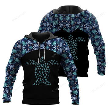 Sea Turtle 3D All Over Printed Shirts For Men And Women 58