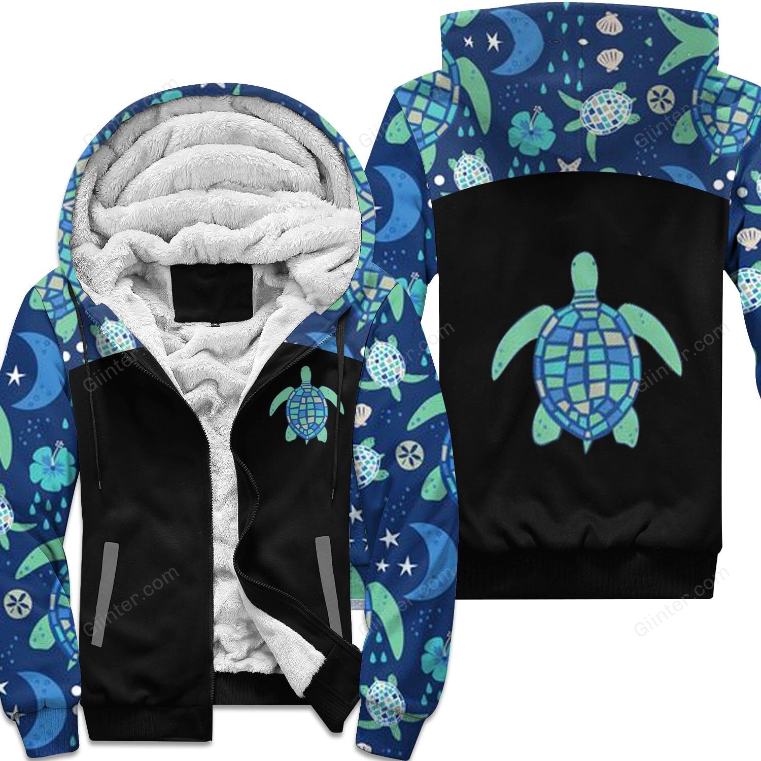 Sea Turtle 3D All Over Printed Shirts For Men And Women 60