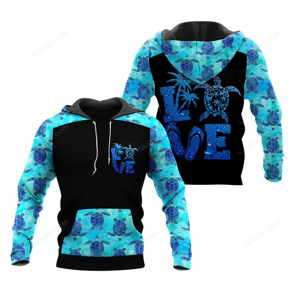 Sea Turtle 3D All Over Printed Shirts For Men And Women 65