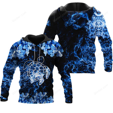 Sea Turtle 3D All Over Printed Shirts For Men And Women 68