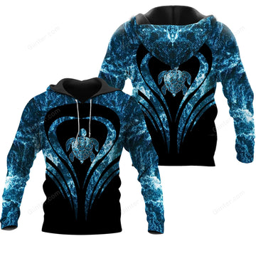 Sea Turtle 3D All Over Printed Shirts For Men And Women 69
