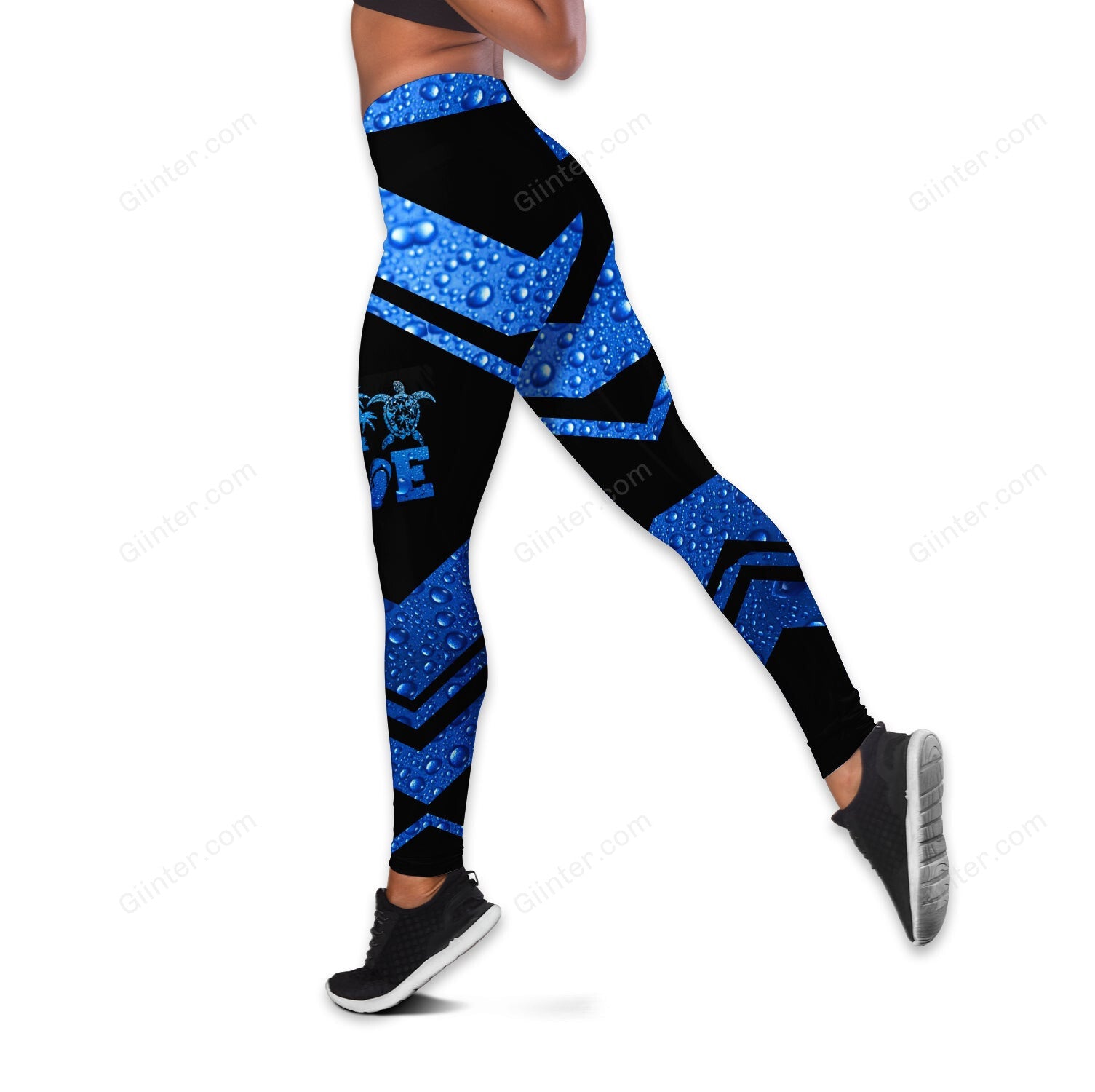 Sea Turtle Blue Rain 3D All Over Printed Shirts For Men And Women 66