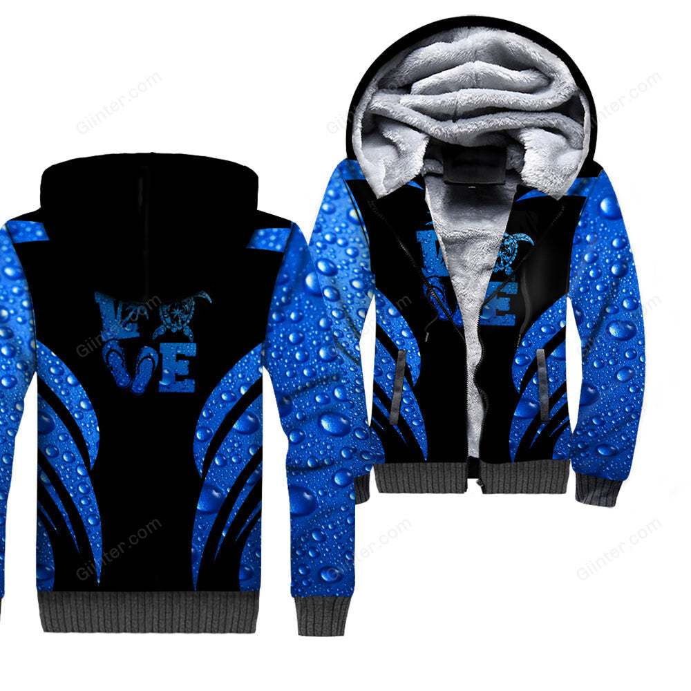 Sea Turtle Blue Rain 3D All Over Printed Shirts For Men And Women 66