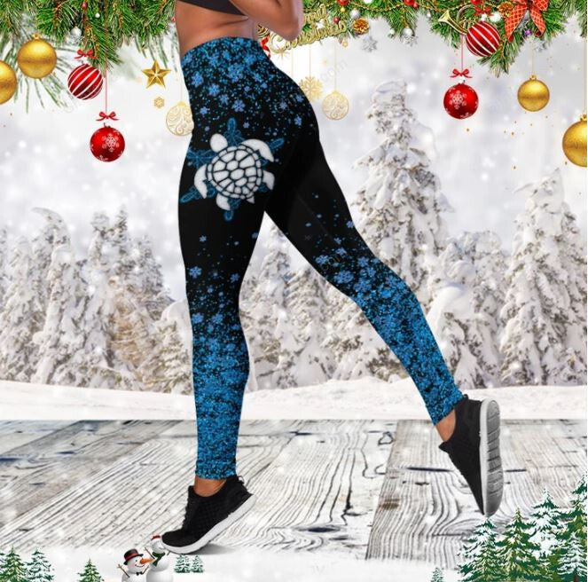 Sea turtle leggings