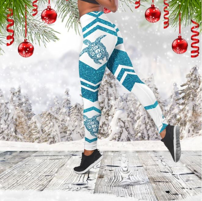 Sea turtle leggings