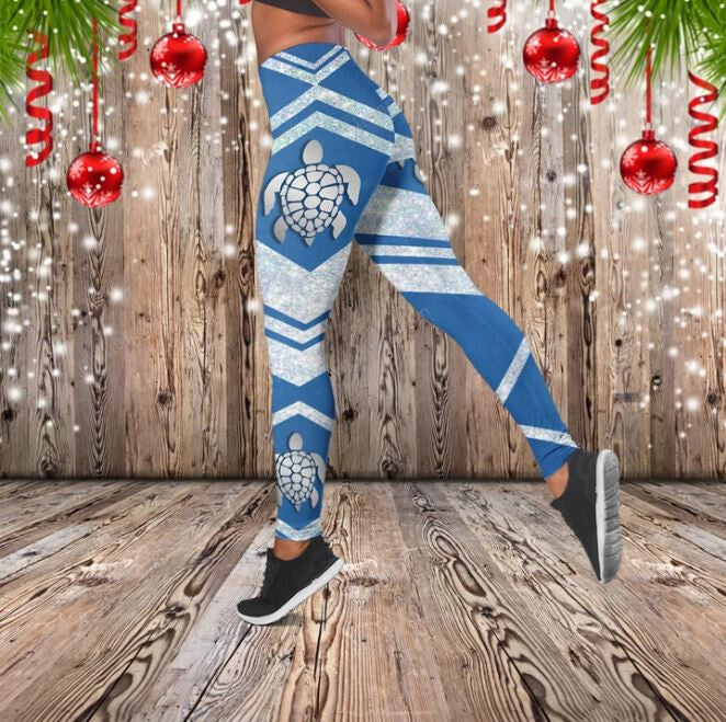 Sea turtle leggings