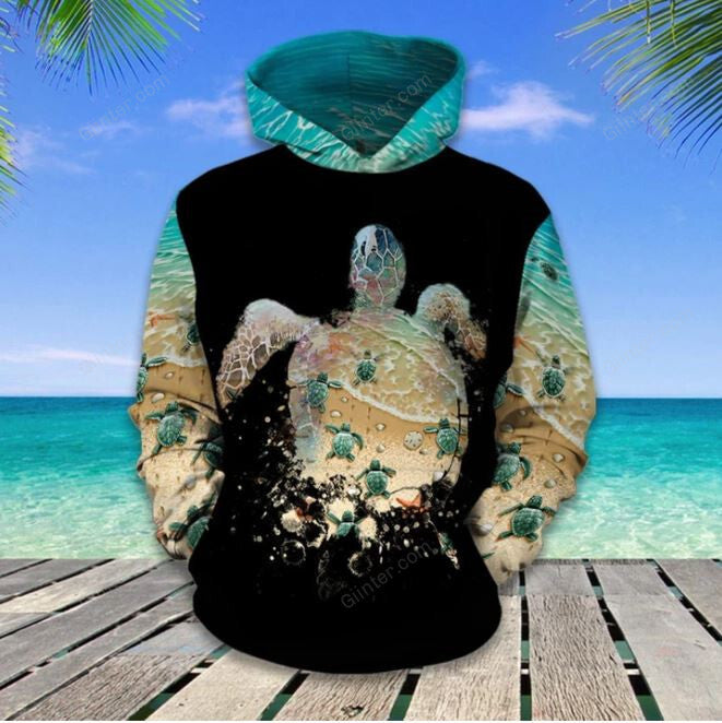 Sea Turtle Combo Hoodie & Legging 236