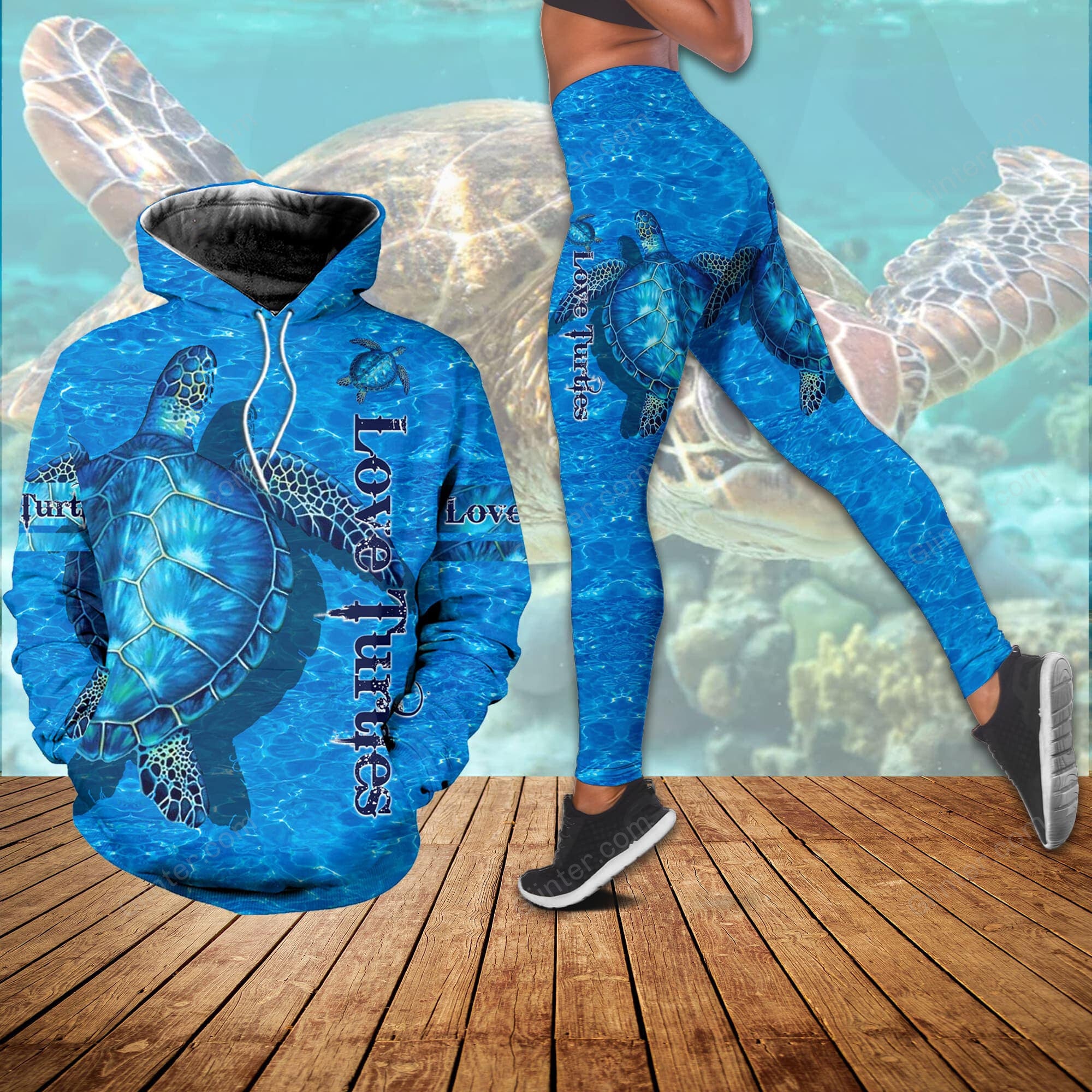 Sea turtle hoodie