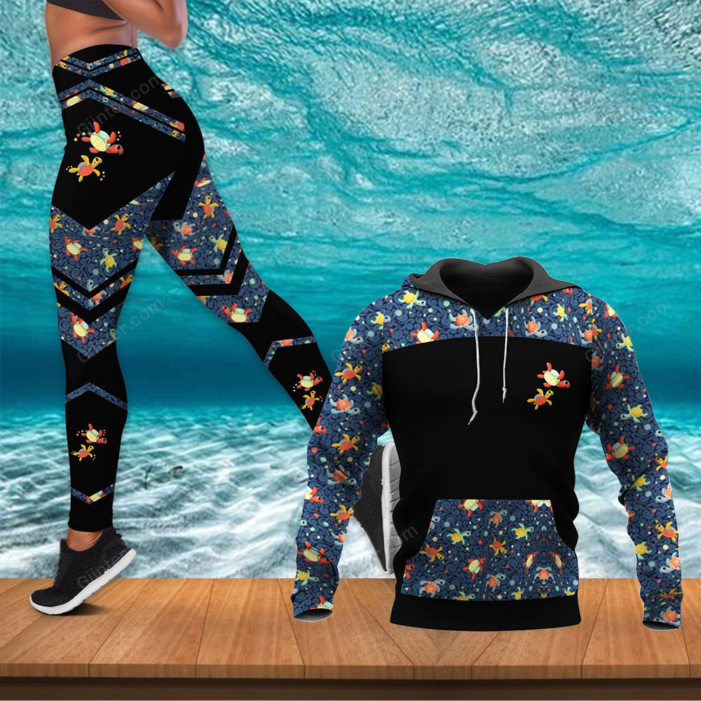 Sea Turtle Combo Hoodie & Legging 61