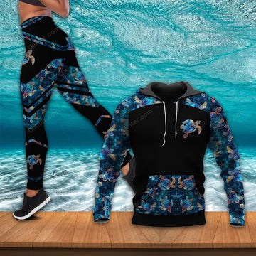 Sea Turtle Combo Hoodie & Legging 62