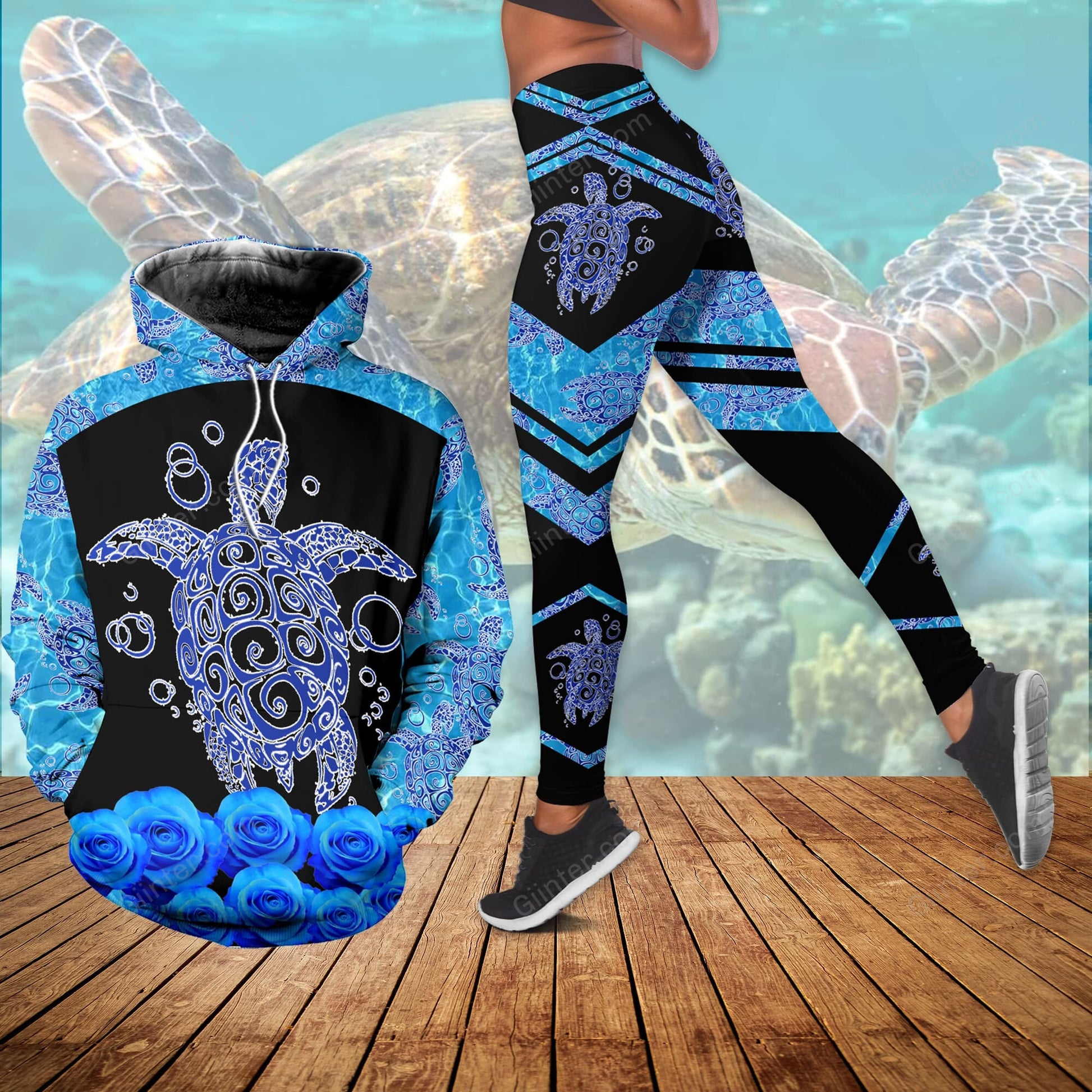 Sea turtle hoodie