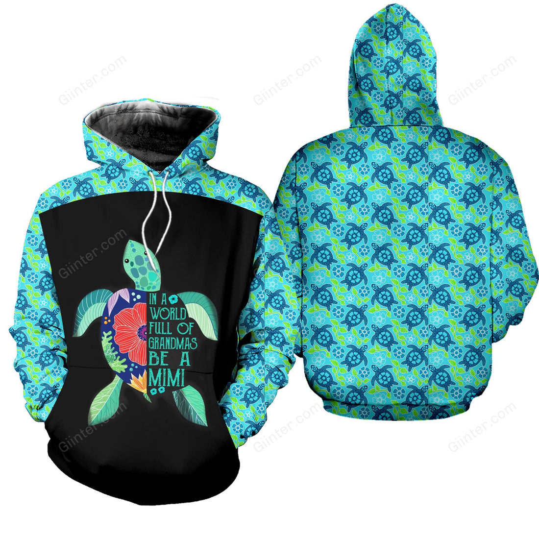Sea Turtle Combo Hoodie & Legging 88