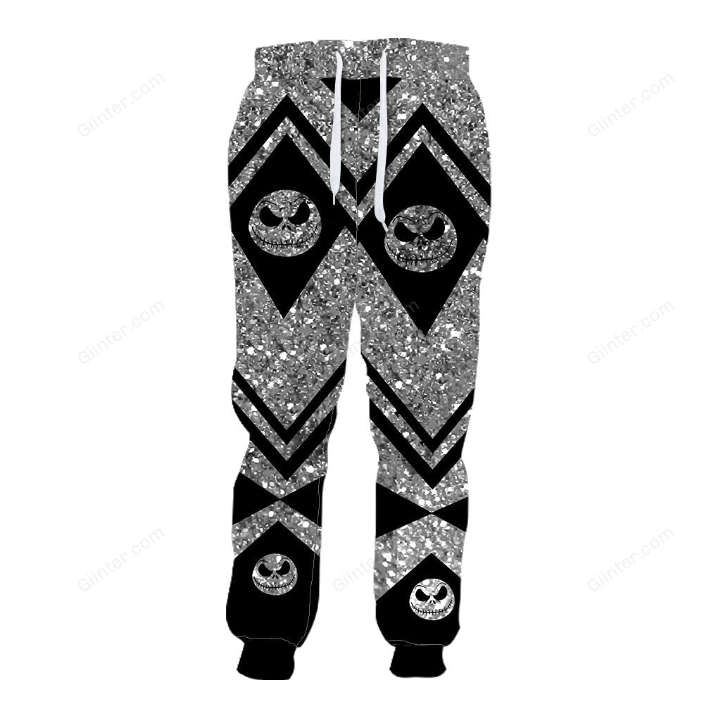 Silver Jack Skellington Unisex Sweatpant