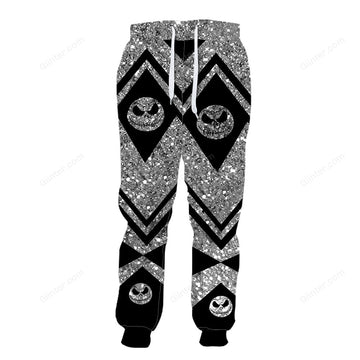 Silver Jack Skellington Unisex Sweatpant