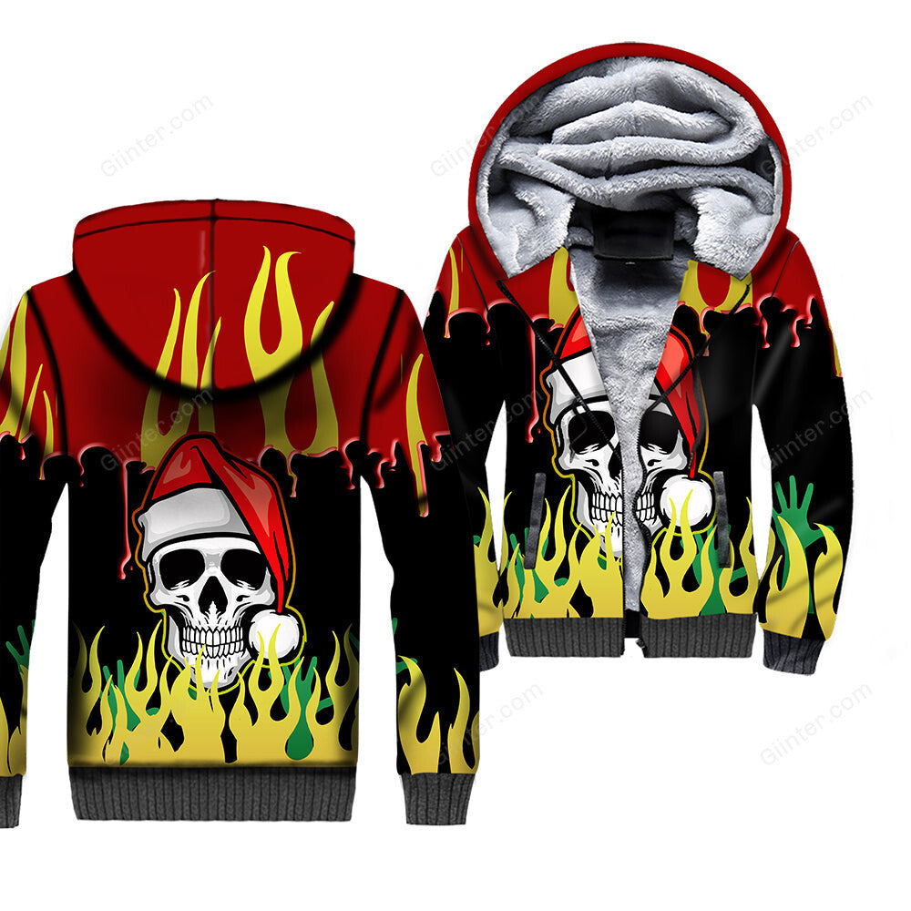 skull hoodie
