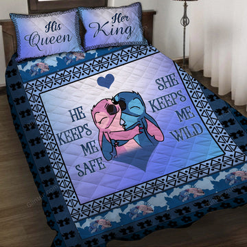 stitch bedding set