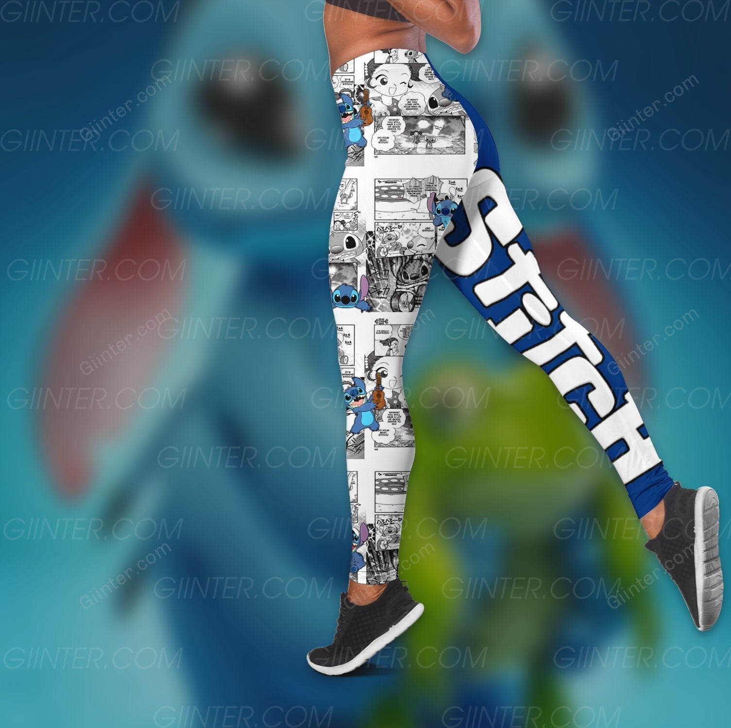 Stitch 3D All Over Printed Shirts For Men And Women GINLIST58301