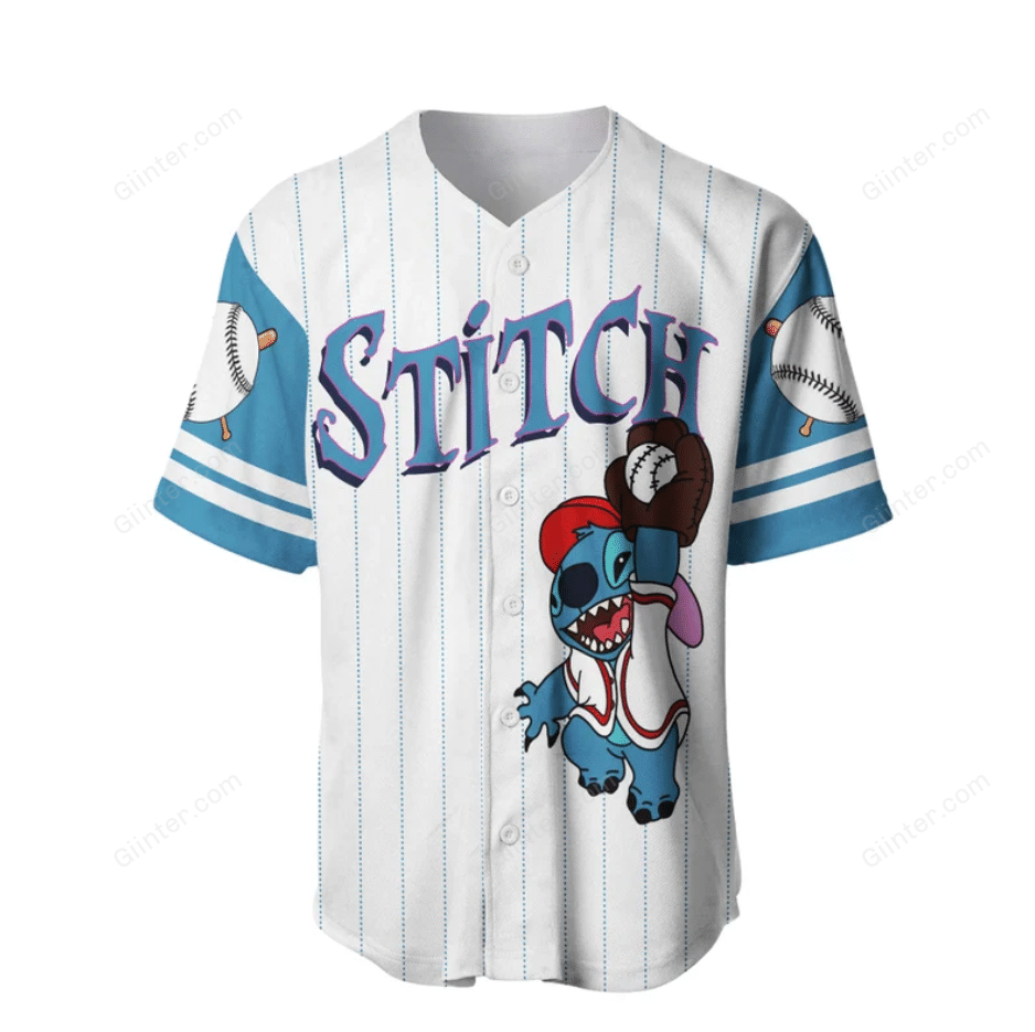 Stitch Baseball Shirt GINLIST87623