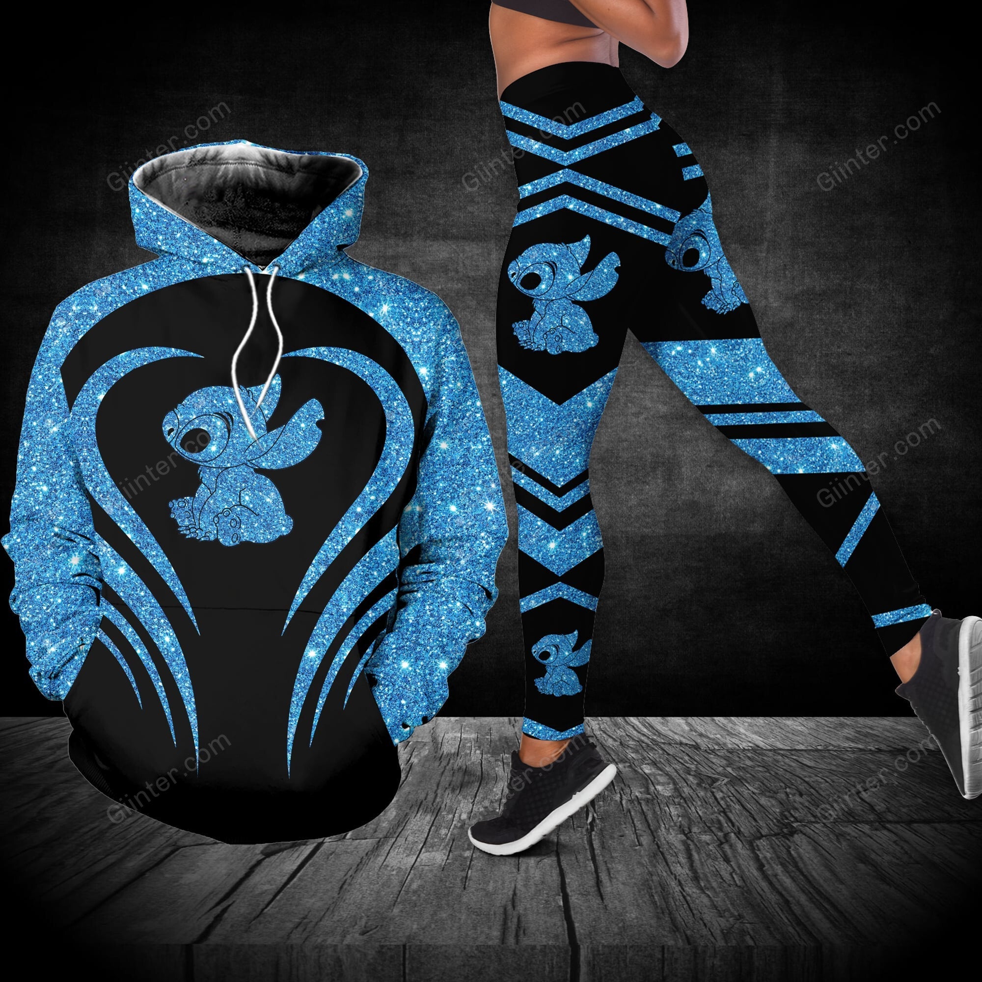 Stitch Combo Hoodie & Legging GINLIST53518