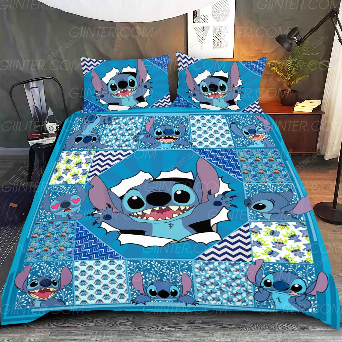 Stitch Duvet Cover Bedding Set GINLIST80491