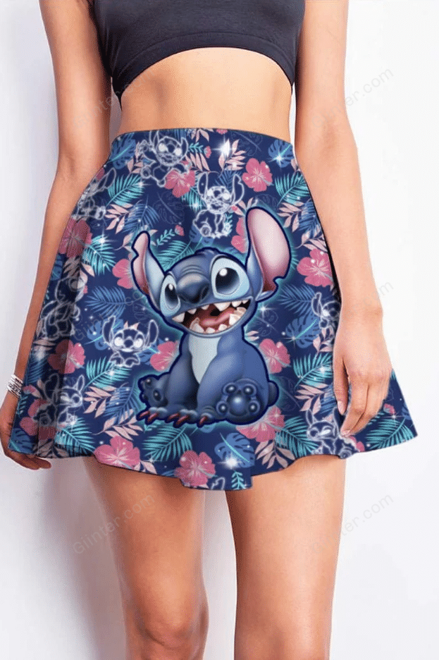 Stitch Short Skirt GINLIST86892