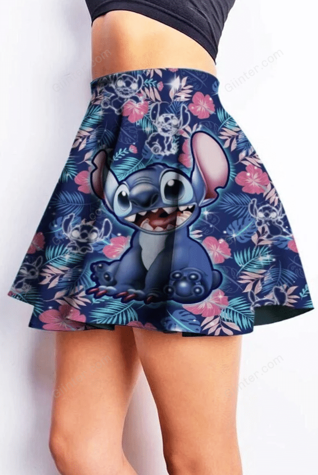 Stitch Short Skirt GINLIST86892