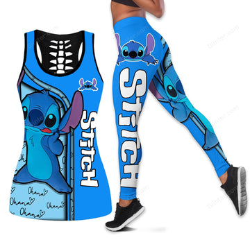Stitch Women Tank Top & Leggings GINLIST52