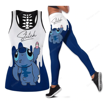 Stitch Women Tank Top & Leggings GINLIST62198