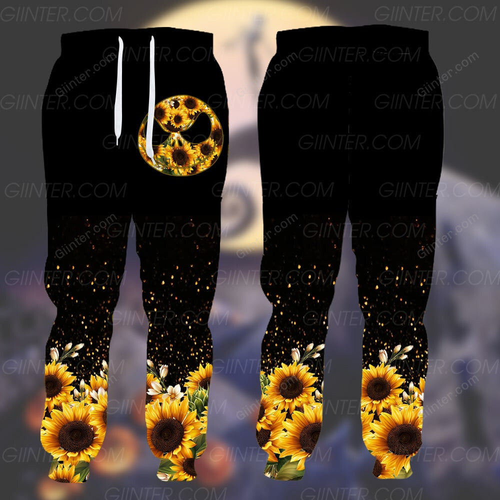 Sunflower Jack Skellington Combo Hoodie & Sweatpants GINNBC93284