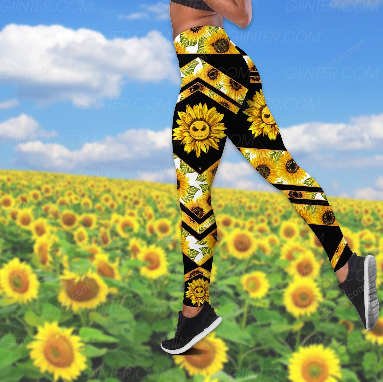 Sunflowers JS Women Tank Top & Legging GINNBC96980