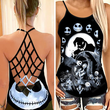 the nightmare before christmas tank top