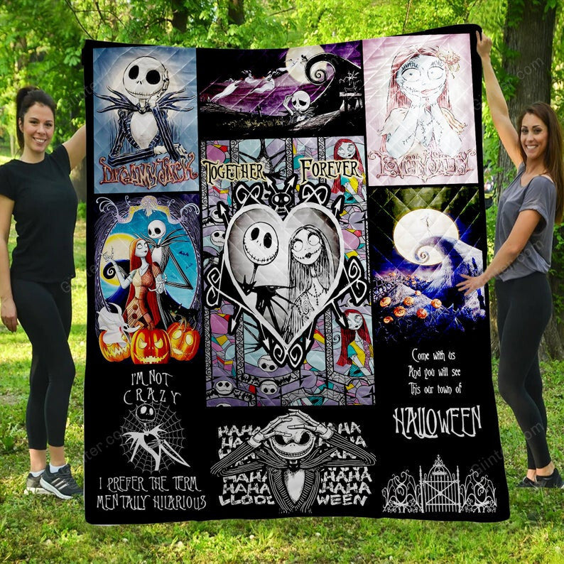 the nightmare before christmas quilt