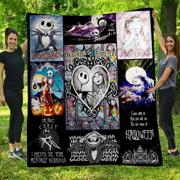 the nightmare before christmas quilt
