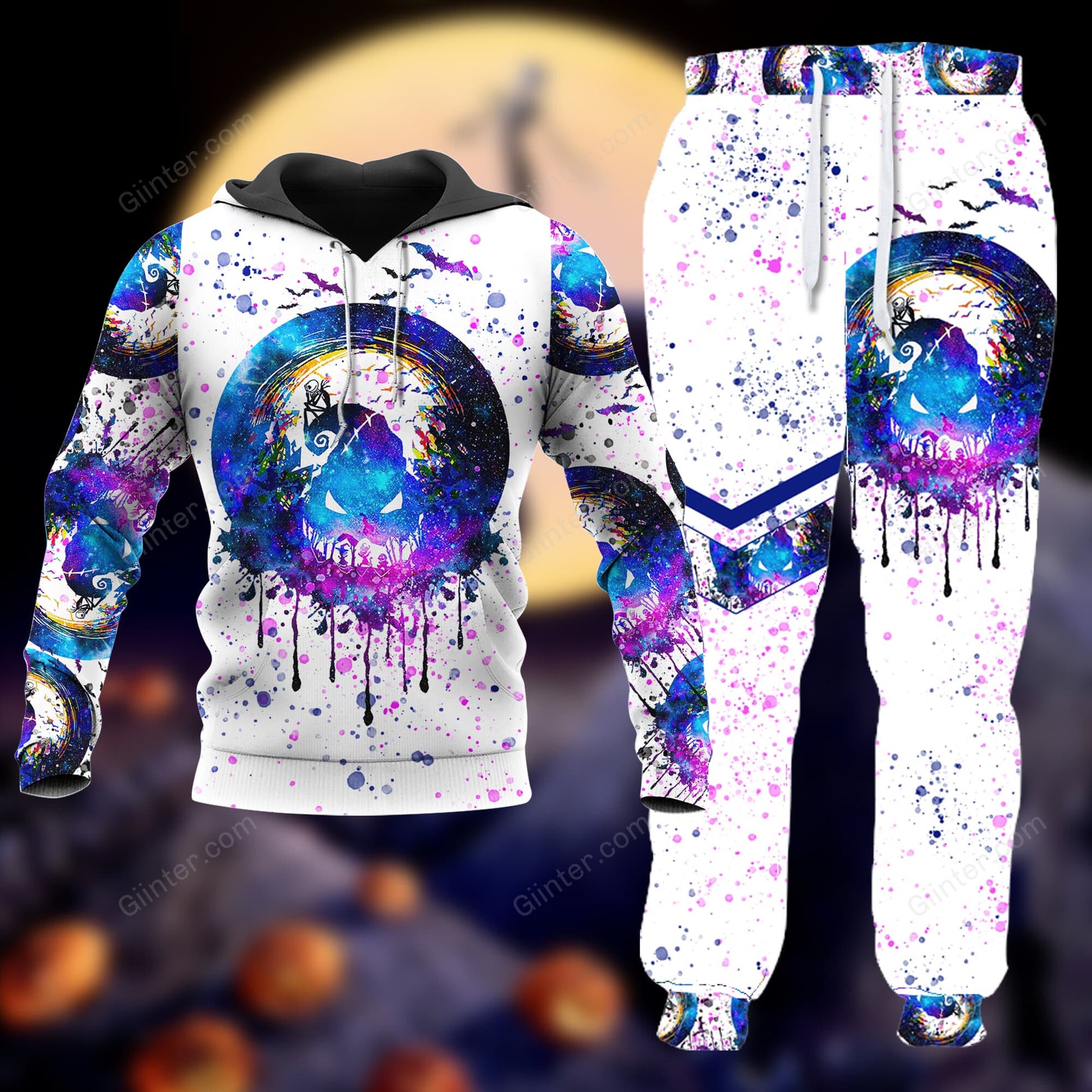 the nightmare before christmas hoodie sweatpants