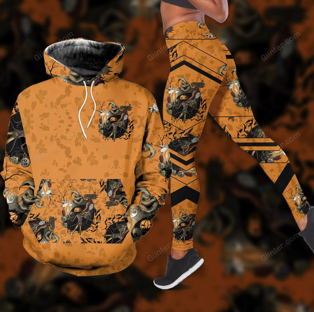 The NBC Halloween Town Combo Hoodie & Legging GINNBC85964