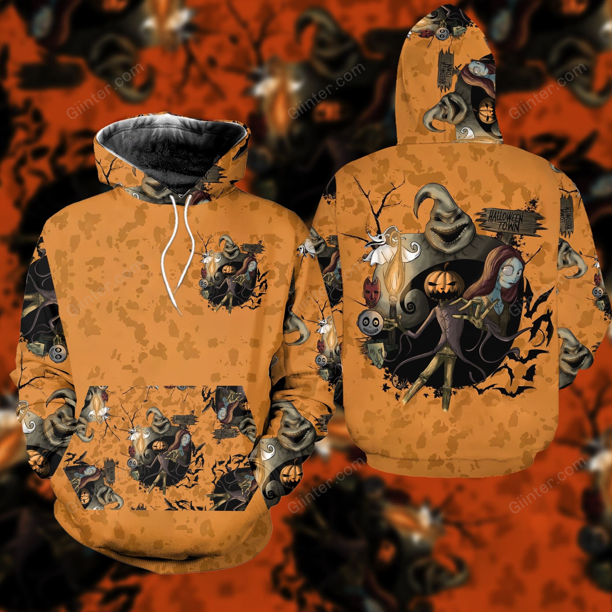 The NBC Halloween Town Combo Hoodie & Legging GINNBC85964